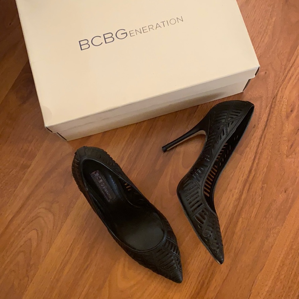 BCBGeneration Laser cut Heels Size 4.5